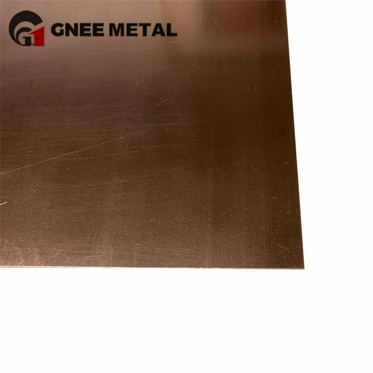 Folhas de cobre C12200 de 2 mm de espessura