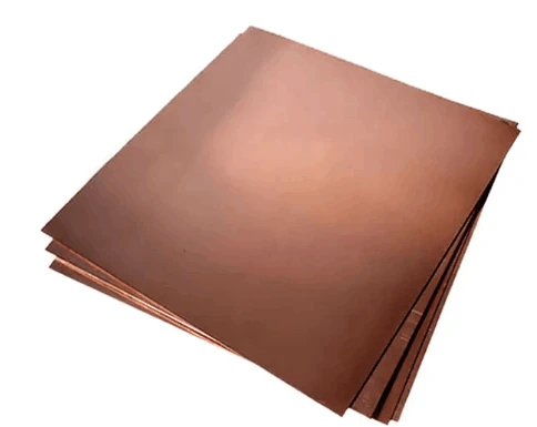 Copper Plate Sheet Pure Electrolytic Copper Cathode C10100/C10200/C10300 Copper Sheet 99.99% Manufacturer Customized 99.99 Pure Bronze Pure Copper Sheet Plate