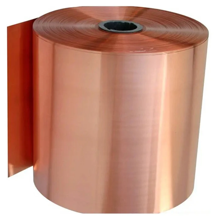 Rolo de bobina de folha de cobre puro