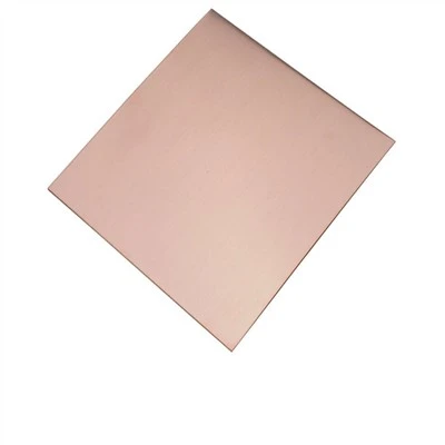 Folha de cobre puro 5 mm de espessura