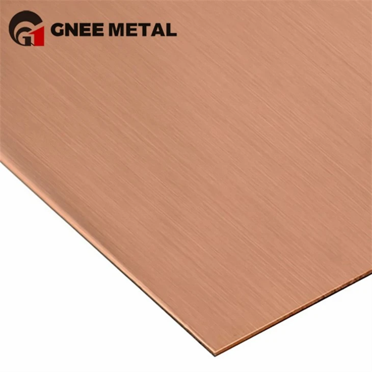 Folhas finas de cobre C21000 para artesanato
